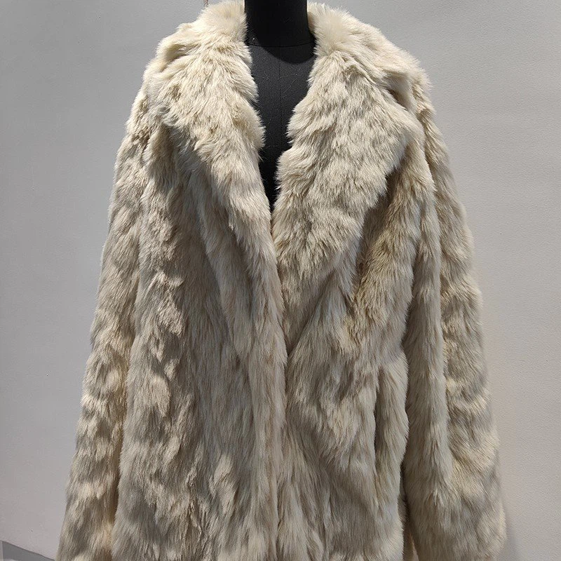 Cream fur Coat suppliers